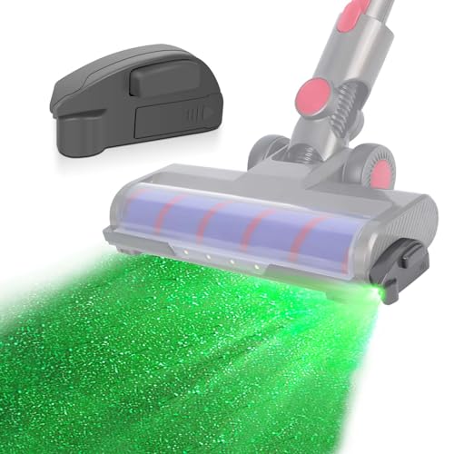 tewisefaok Vacuum Cleaner Dust Display LED Lamp Suitable for Dyson Shark Bissell, Reveal Microscopic Dust & Illuminate Invisible Pet Hair Cat Dog Fur, Universal Upgrade Vacuum Cleaner Accessories