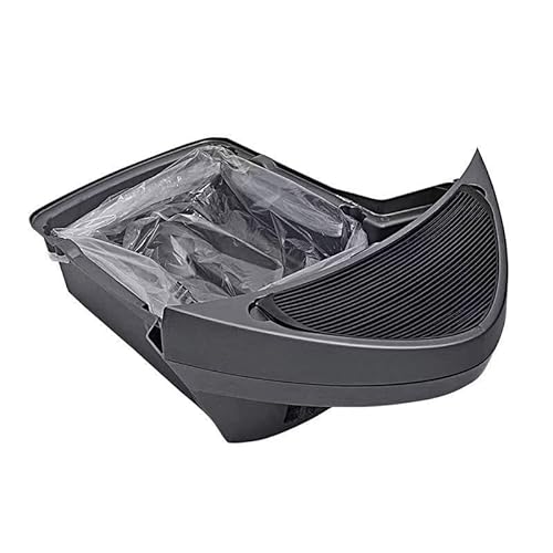 WECATION Replacement Waste Drawer Liners Compatible with Litter Bag Robot 3 4, 60 Count Waste Bags, 9-11 Gallons