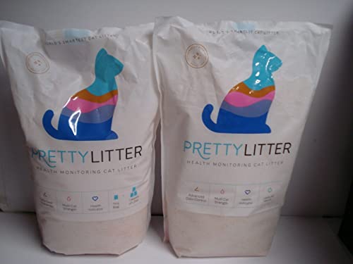 12lbs (6lbs x 2) Pretty Litter Health Monitoring Cat Litter