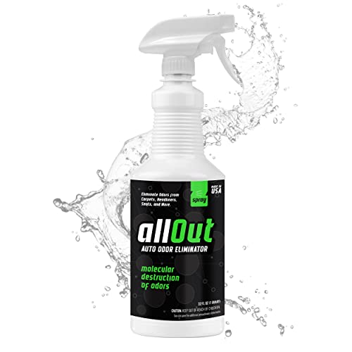 All Out Car Odor Eliminator – 32oz Professional Odor Eliminator – Tried and True Car Smell Eliminator for Strong Odor – Best Odor Eliminator for Cars, Auto Deodorizer Odor Eliminator