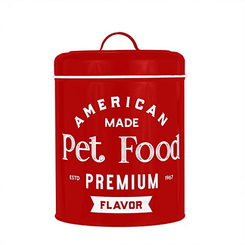 Amici Pet American Made Metal Food Canister, X-Large, 140oz