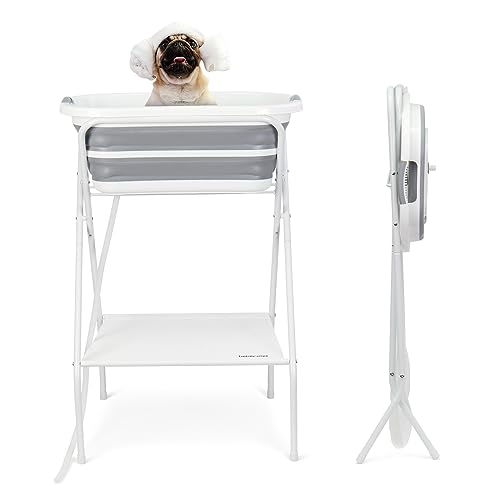 SHELANDY 45 Pet Grooming Bathtub Dog Wash Station