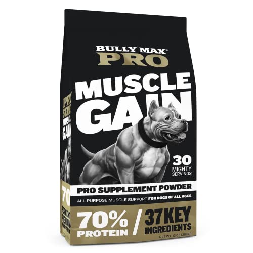 Bully Max Protein Powder for Dogs | Supports Muscle Building & Muscle Gain | #1-Rated Performance Brand Since 2009 | for Dogs of All Ages | 368 Grams