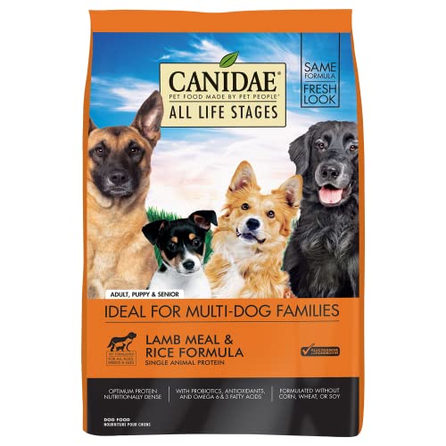 CANIDAE? All Life Stages Lamb Meal & Rice Formula Dog Dry 5 lbs.