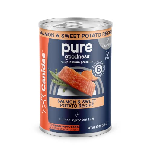 CANIDAE® PURE Salmon & Sweet Potato Recipe Dog Wet (12) 13 oz.