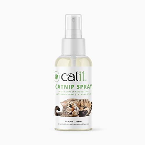 Catit Catnip Spray for Stimulating Indoor and Outdoor Cats