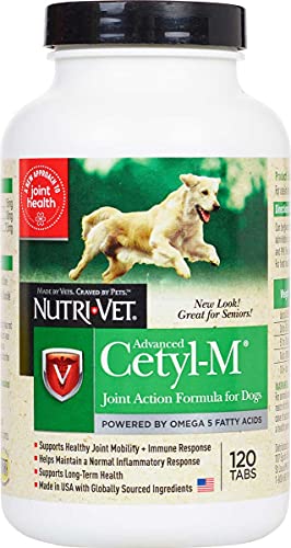 Cetyl M Advanced Dog Joint Action Tablets 120ct