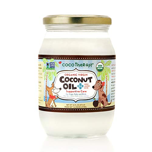 Cocotherapy Organic Virgin Coconut Oil for Pets, 16 Oz