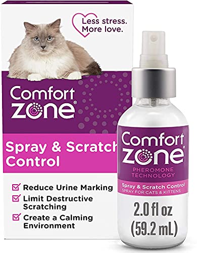 Comfort Zone Cat Spray & Scratch Control Spray 2 oz - Pack of 22