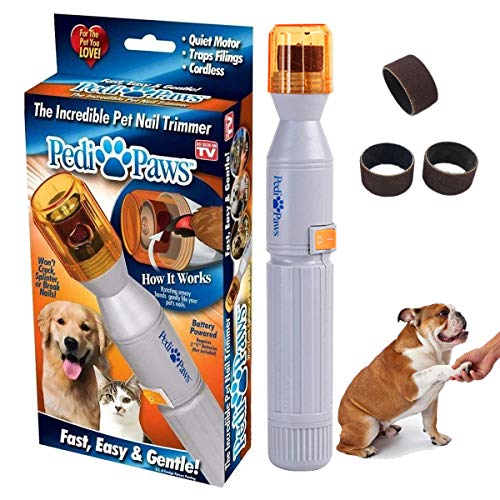 Dog Nail Grinder, Upgraded Version Professional Electric Pet Nail Grinder Trimmer Grooming Tools