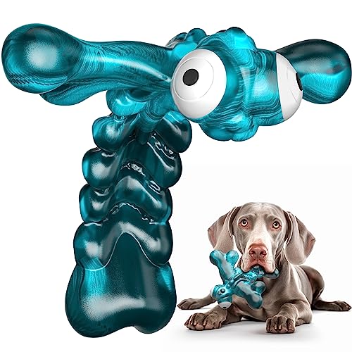 Dog Toys Dog Toys for Aggressive Chewers,Dog Chew Toys Indestructible Dog Toys for Aggressive Chewers Large Dogs Medium Dogs Heavy Duty Dog,Nylon Real Bacon Flavor Interactive Durable Tough Dog Toys