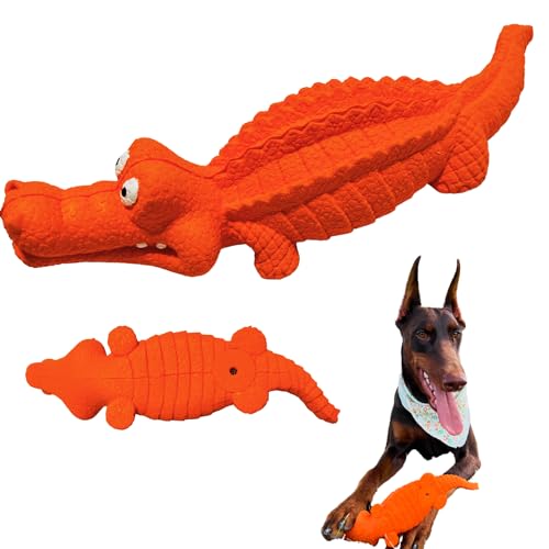 Dog Toys for Aggressive Chewers, Fun Dog Toy for Small, Medium & Large Breed Dogs, Durable Chew Toys That All Dogs & Puppies Will Love, Indestructible Dog Toy with Squeaker