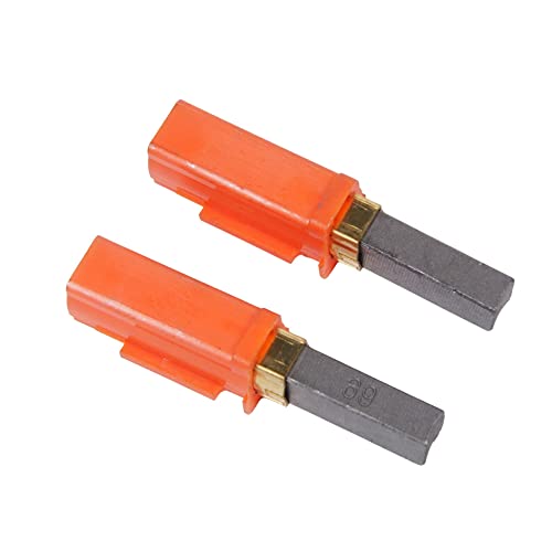 Electric Cleaner Co K9 Dryer Brushes for 923 Motor - Replacement Parts for Dog Blow Dryers - Orange (2 Pack)