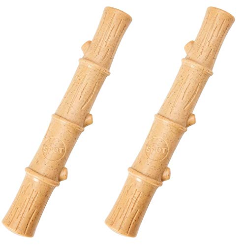 Ethical Pet 2 Pack of Bambone Plus Bamboo Stick Dog Chew Toys, 5.25 Inch, Non-Splintering Alternative to Real Wood2