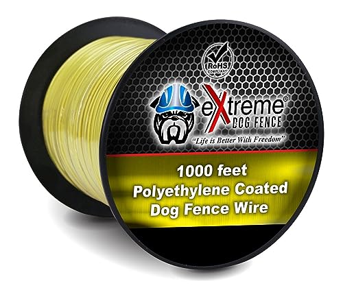 Extreme Dog Fence Universal Wire - Compatible with PetSafe, and All Other Underground Dog Fences (1000 feet)