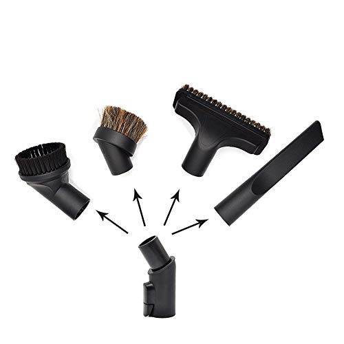 EZ SPARES Replacement for Miele, Vacuum Cleaner Brush, Horsehair Brush Kit,Crevice Tool Kits Accessories for Miele Parquett Twister SBB Attachment