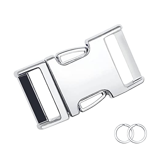 Fastener Stainless Steel Buckle 4.0mm for Herm. Sprenger Small Medium Large Dogs Collar Steel Chrome Plated No Pull Dog Training Collar Fastener