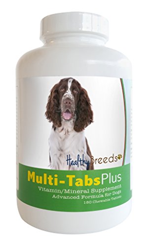 Healthy Breeds English Springer Spaniel Multi-Tabs Plus Chewable Tablets 180 Count