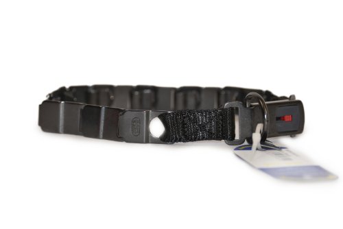 Herm Sprenger Black Matt Steel 24 inch Neck Tech Training Collar with ClicLock Buckle