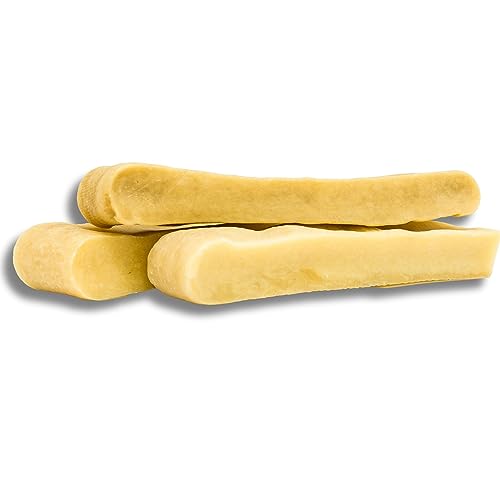 hotspot pets Monster Himalayan Yak Cheese Dog Chew - XL Thick Rawhide Free Jumbo Yak, Long Lasting Dog Chew Stick for Agrgressive & Power Chewers (Monster XL, 2 Count)