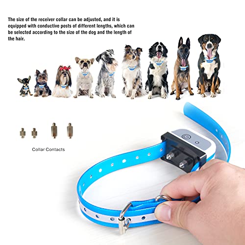 JUSTPET Pet Wireless Dog Fence Boundary Container System, M-3 Waterproof Rechargeable Collar Receiver