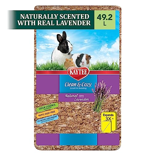 Kaytee Clean & Cozy Natural Bedding with Lavender 49.2 Liters