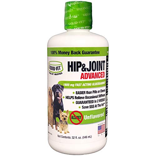 Liquid-Vet K9 Hip & Joint Advanced Formula, Unflavored, 32 oz