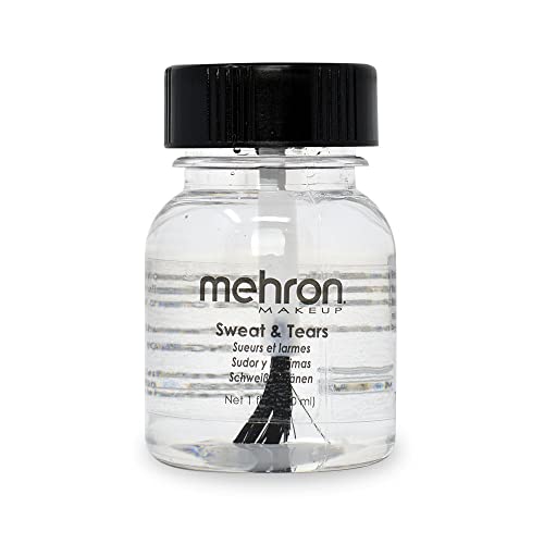 Mehron Makeup Sweat & Tears | Professional Special Effects Liquid for Fake Tears and Sweat 1 fl oz (3 g)