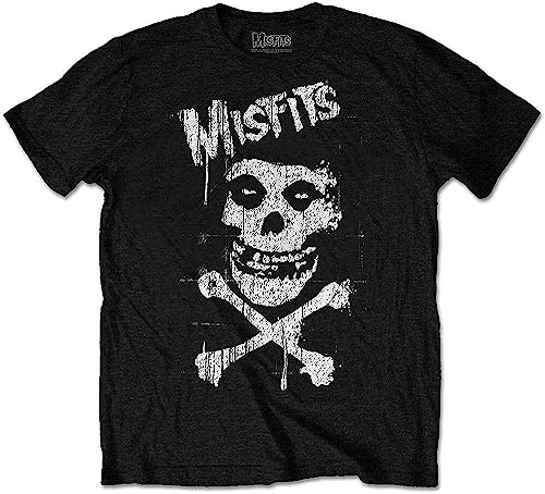 Misfits Men's Bones T-Shirt Large | Officially Licensed Merchandise