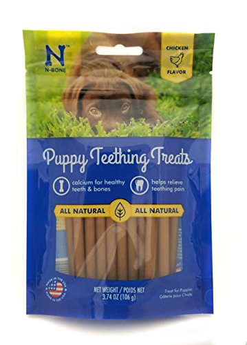 N-Bone Puppy Teething Treat 3.74 oz 2 Packs