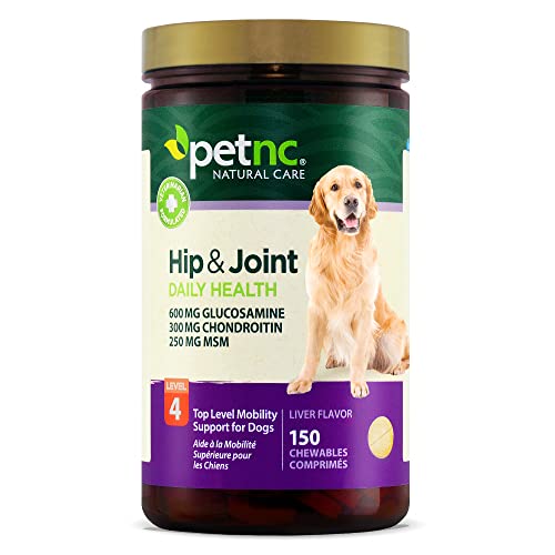 PetNC Natural Care Hip and Joint Health Advanced Chewables for Dogs 150 count