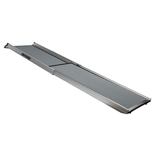 PetSafe Deluxe Telescoping Pet Ramp, X-Large, 47 in. - 87 in., Portable Lightweight Aluminum Dog and Cat Ramp