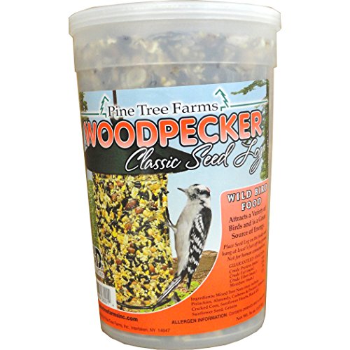 Pine Tree 8001 Woodpecker Classic Seed Log, 36-Ounce