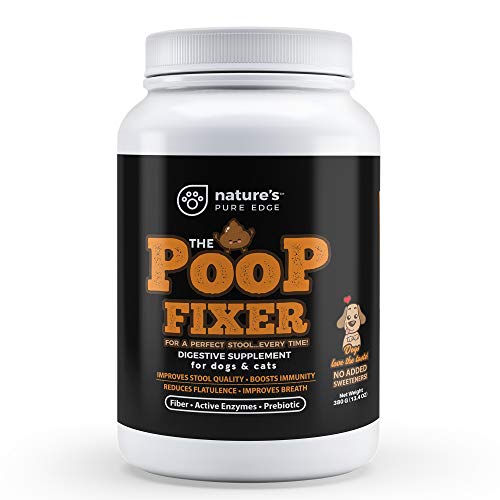 Poop Fixer. Cat & Dog Fiber Supplement Powder for The Perfect Poop! Freeze Dried Pumpkin Powder Dog & Cats Love. Dog Diarrhea Digestive Aid Anti Diarrhea for Dogs. Cat & Dog Stool Hardener.