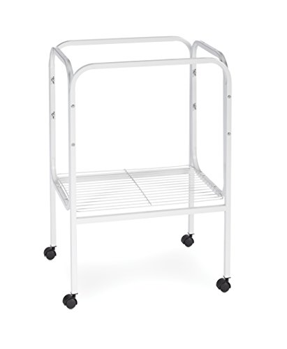 Prevue Pet Products Bird Cage Stand with Shelf, White