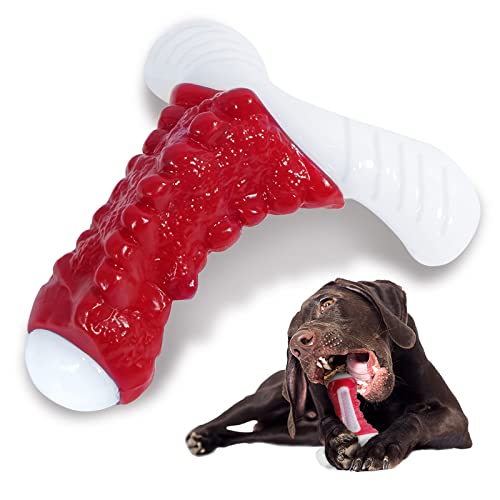 Puppy Chew Toys for Large Dogs, Kseroo Pitbull Treat Toy Bully Stick Holder, Dispensing Outdoor Puppy Teething Medium Dogs Long Lasting Toy for Small Dogs Birthday Toy