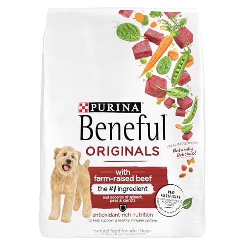 Purina Beneful Originals With Farm-Raised Beef, With Real Meat Dog Food - 3.5 lb. Bag