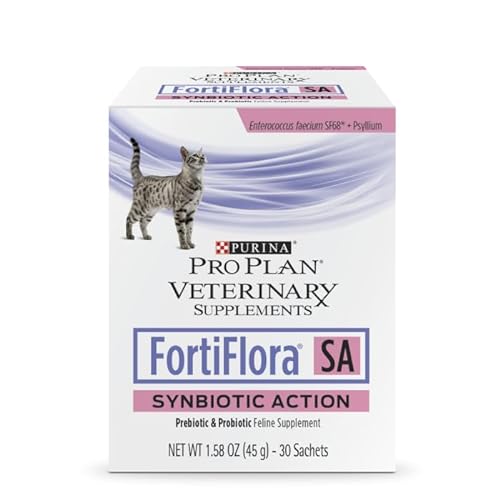 Purina FortiFlora SA Synbiotic Action Feline Probiotic Supplement 1 box (30 sachets)