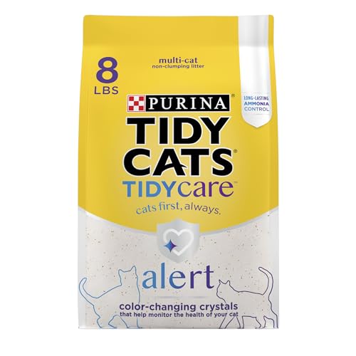 Purina Tidy Cats Tidy Care Alert Health Monitoring Litter with Silica Crystals - 8 lb. Bag