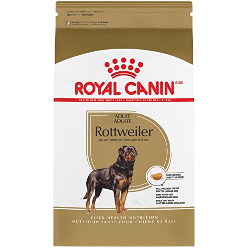 Royal Canin Rottweiler Adult Breed Specific Dry Dog Food, 30 lb bag