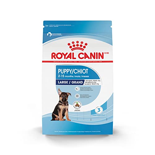 Royal Canin Size Health Nutrition Large Puppy Dry Dog Food, 17 lb bag