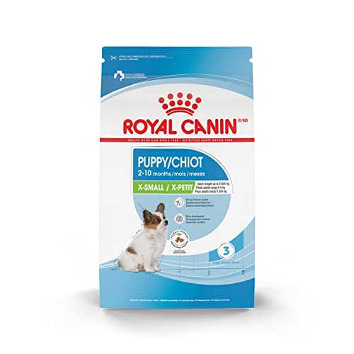 Royal Canin Size Health Nutrition X-Small Puppy Dry Dog Food, 3 lb Bag