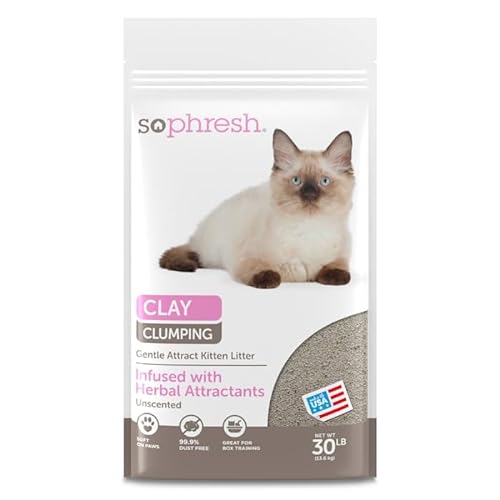 So Phresh Scoopable Gentle Attract Kitten & Picky Kitty Litter, 30 lbs.