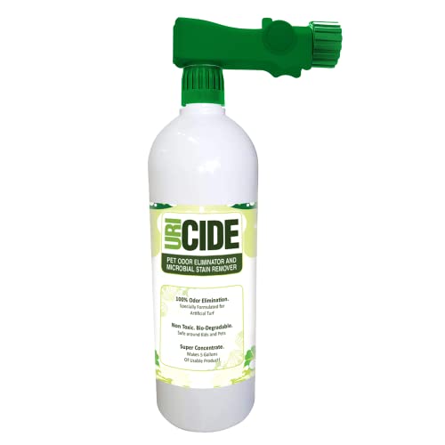 URI-CIDE Remove Pet Urine Smells from Artificial Turf. Makes 5 Gallons of Usable Product