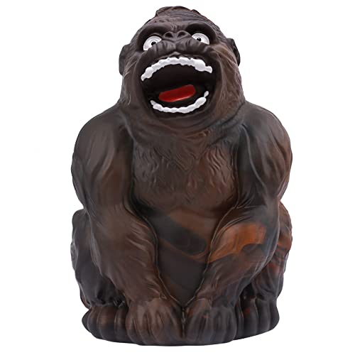 VANFINE Dog Toy, Squeaky, Indestructible, Tough, Durable Stick Chew Toy for Large Dogs, Puppies and Aggressive Chewers with Non-Toxic Natural Rubber (Medium/Large Dog, Coffee-ape)