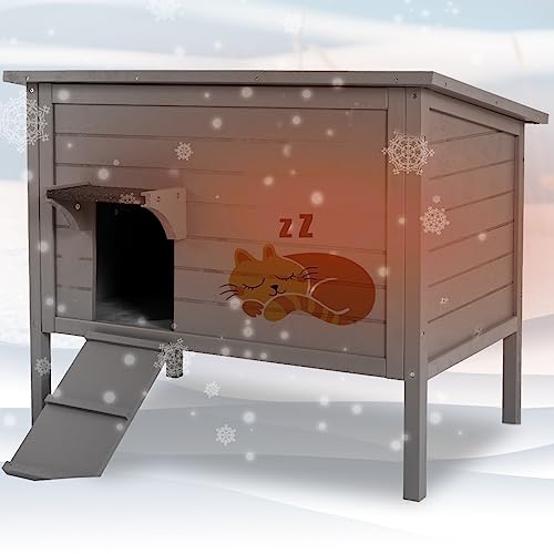 Feral Cat House 2024 Vet Ranch We Love Pets   Waytrim Outdoor Cat House Large Feral Outdoor Cat Shelter Weatherproof With 