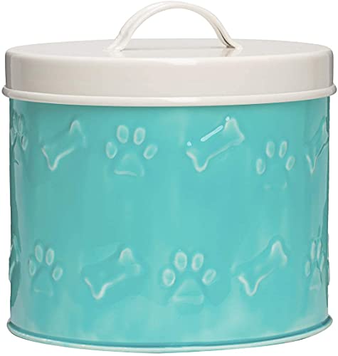 Amici Pet Akita Metal Pet Canister, Medium