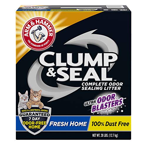 Arm & Hammer Clump & Seal Cat Litter, Fresh Home Scent 28lb