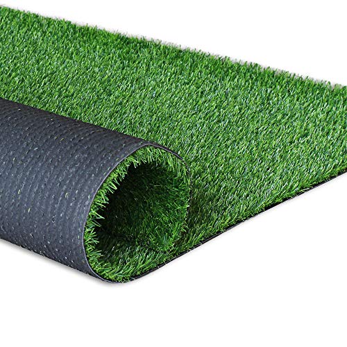 Artificial Grass Turf (0.7" Custom Sizes) -3FTx10FT Indoor/Outdoor Rug Synthetic Lawn Grass Carpet,Easy Installation Multi-use Astroturf,Pets Dog Turf with Drain Holes