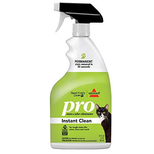 BISSELL Pawsitively Clean Pro Cat Instant Stain & Odor Eliminator, 32oz, 2183